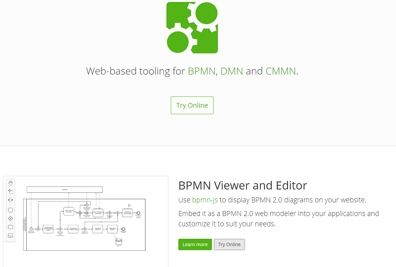 bpmn.io - modelado de procesos basado en web