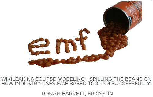 RR: Wikileaking Eclipse modeling (pros and cons of eclipse modeling tools from an industry perspective)