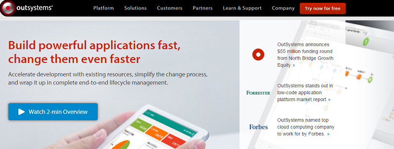Interview with OutSystems, a model-driven company that raised $55M in funding