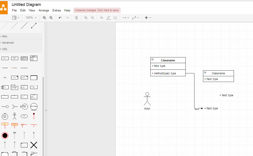 draw.io online drawing editor 