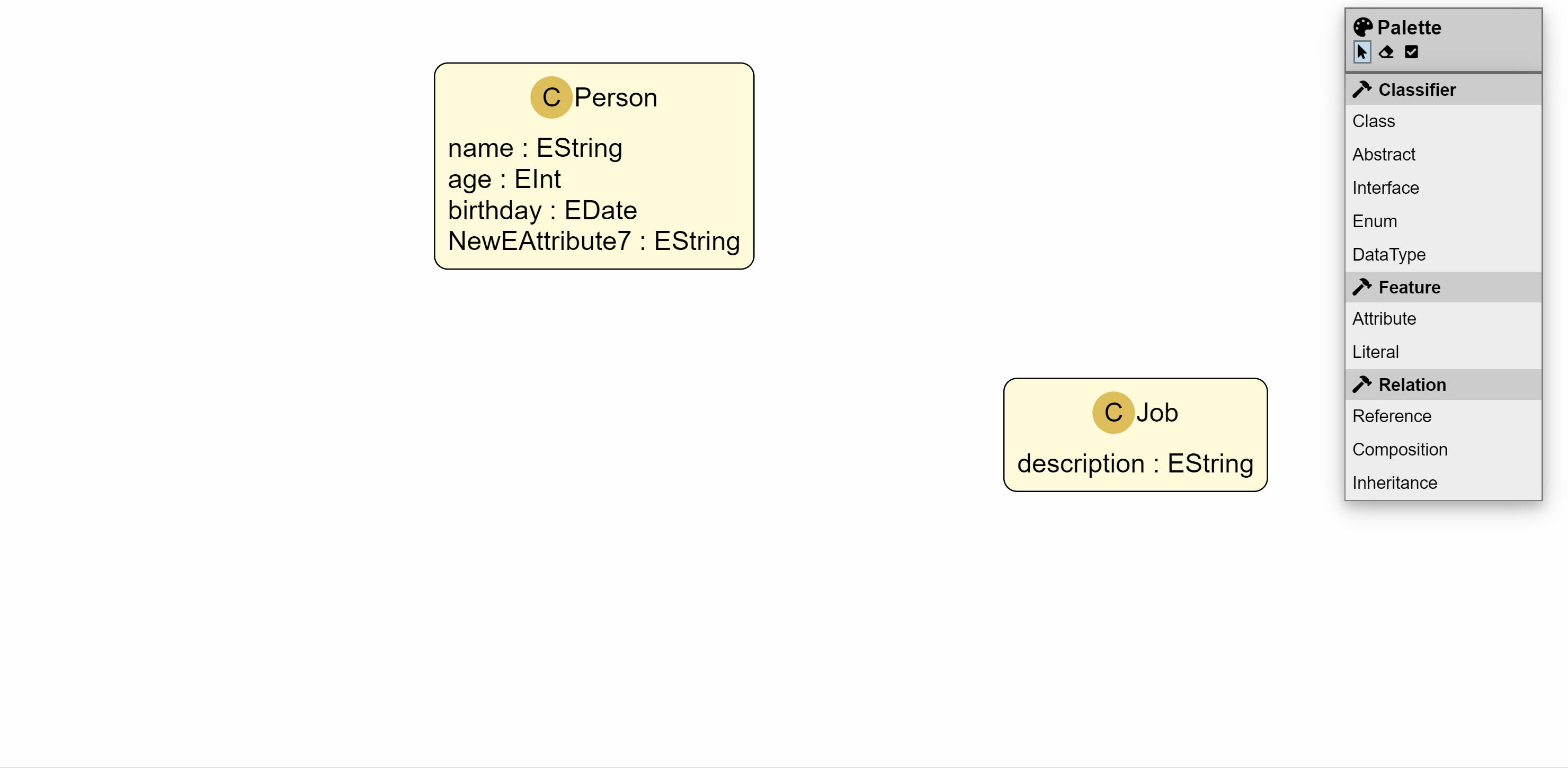 Ecore editor in the browser