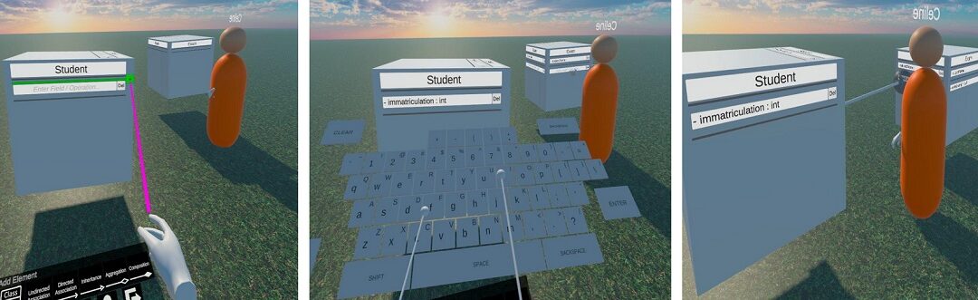 Collaborative Software Modeling in Virtual Reality